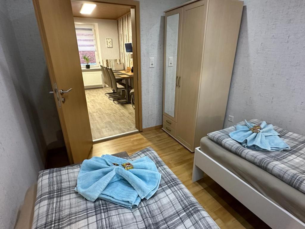 Christels Ferienwohnung 2 In Thale Mit Ueberdachter Terrasse, Kueche Mit Tv & Geschirrspueler Bagian luar foto