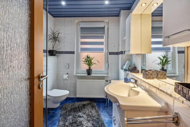 Christels Ferienwohnung 2 In Thale Mit Ueberdachter Terrasse, Kueche Mit Tv & Geschirrspueler Bagian luar foto