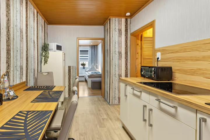 Christels Ferienwohnung 2 In Thale Mit Ueberdachter Terrasse, Kueche Mit Tv & Geschirrspueler Bagian luar foto